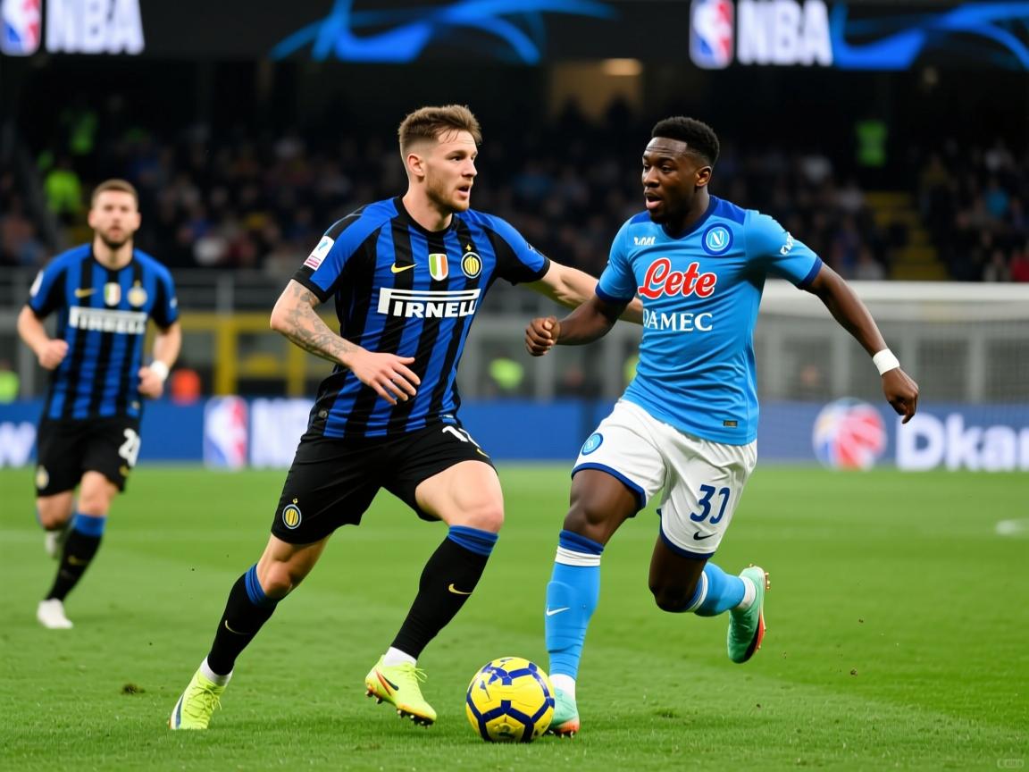 国际米兰大胜那不勒斯,排名升至第二 第3张