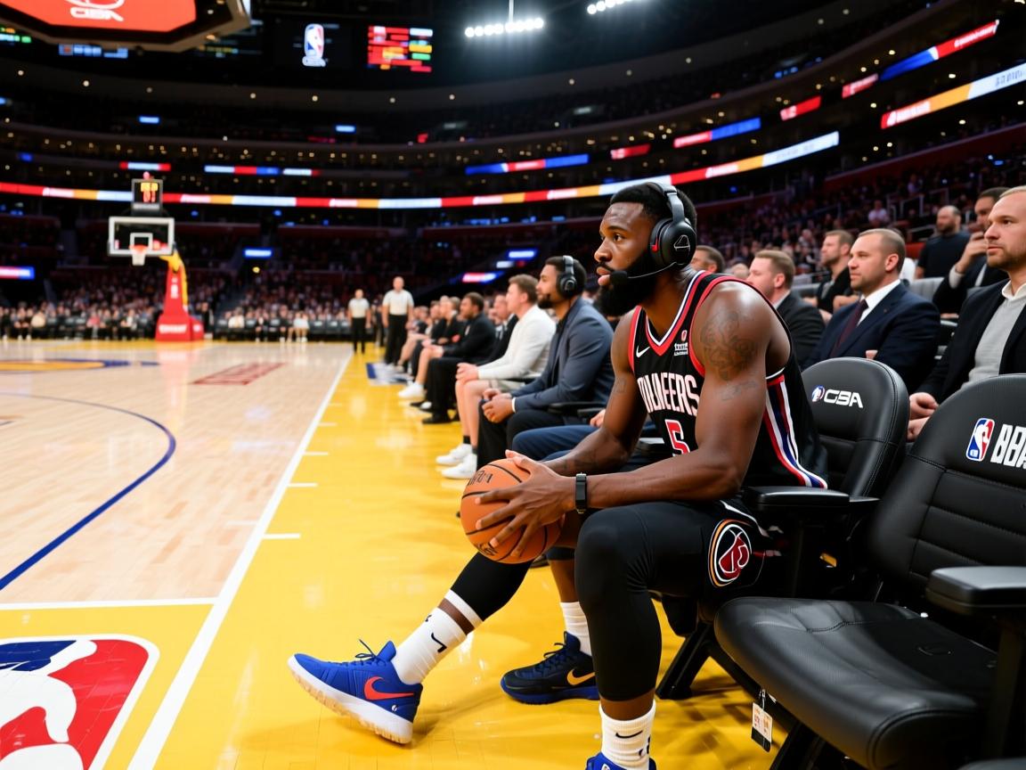 乔治因伤缺席快船比赛 第3张