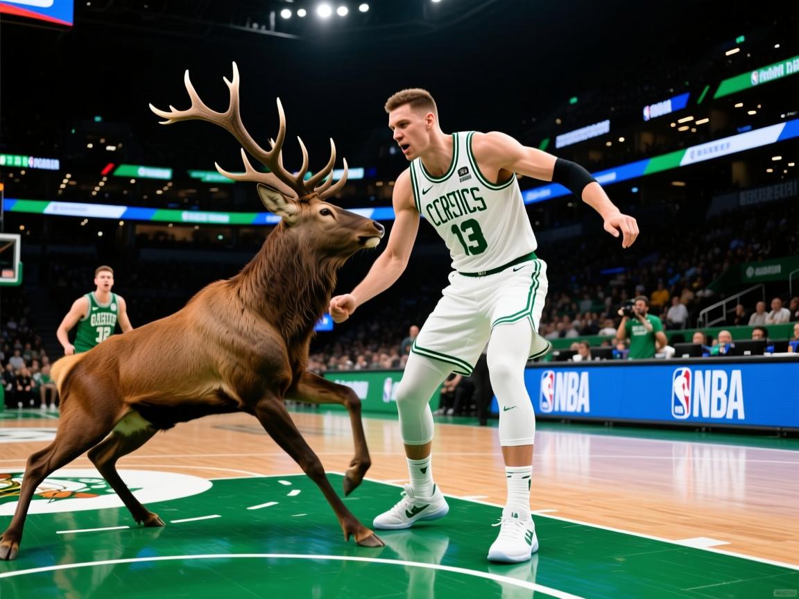 雄鹿击败凯尔特人，字母哥表现抢眼