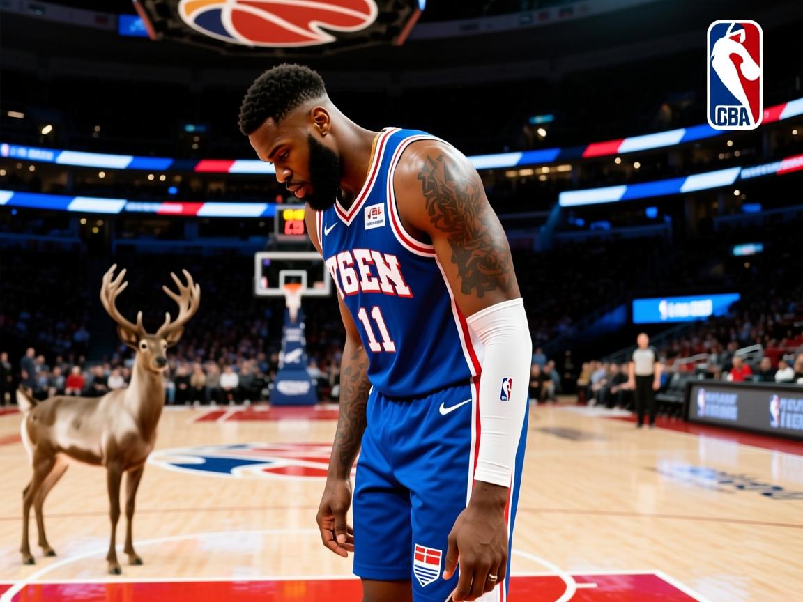 76人负雄鹿，恩比德表现低迷