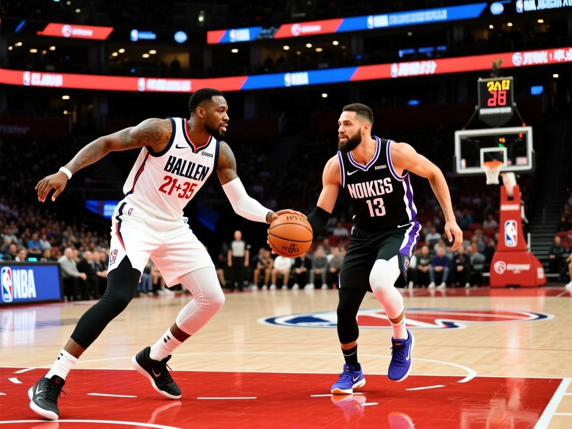 哈登21+3+5力压威少，小卡半场26分，快船41分大胜国王豪取五连胜  第2张