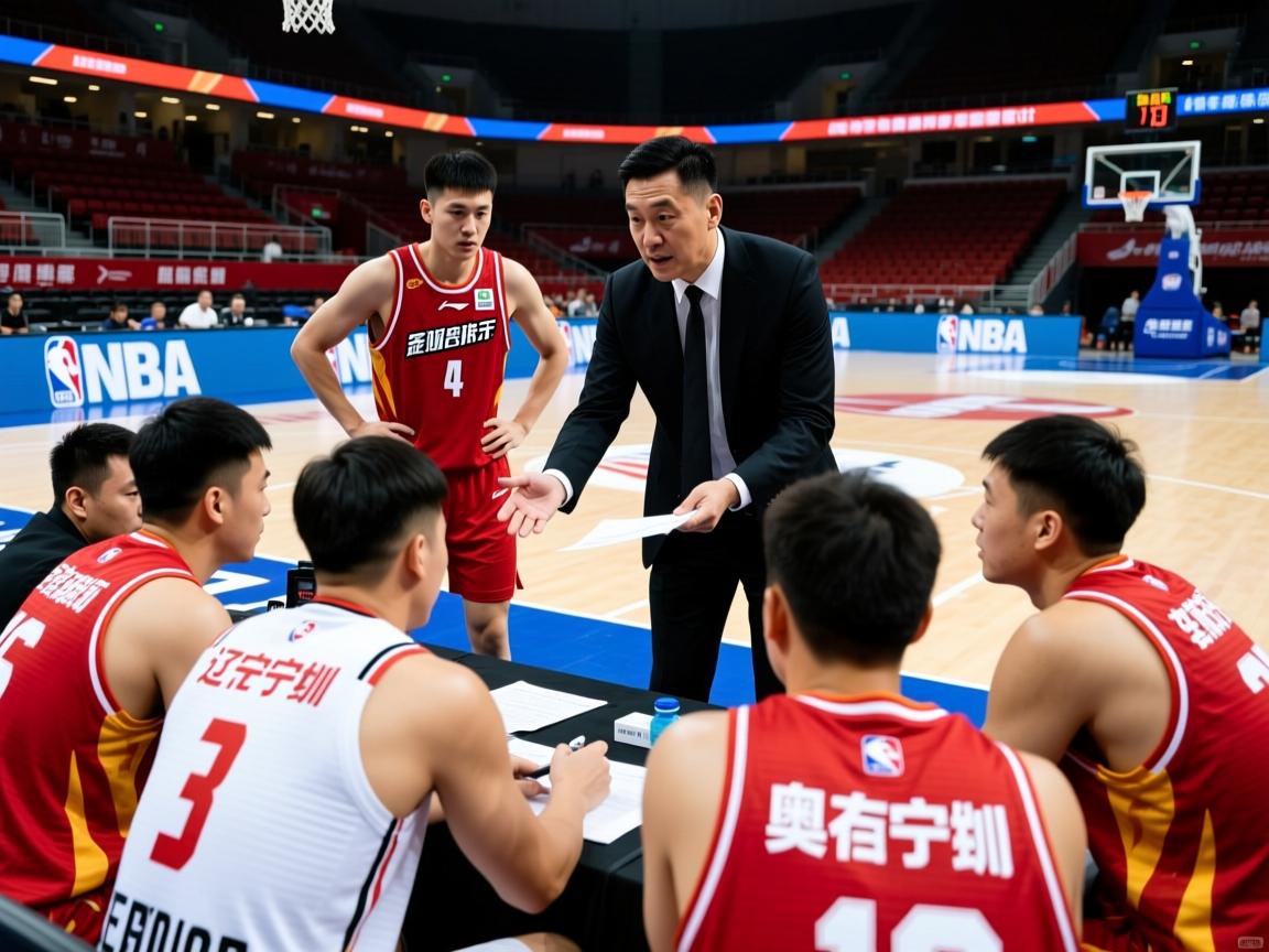 组图：CBA-辽宁不敌深圳杨鸣在赛中布置战术  第2张
