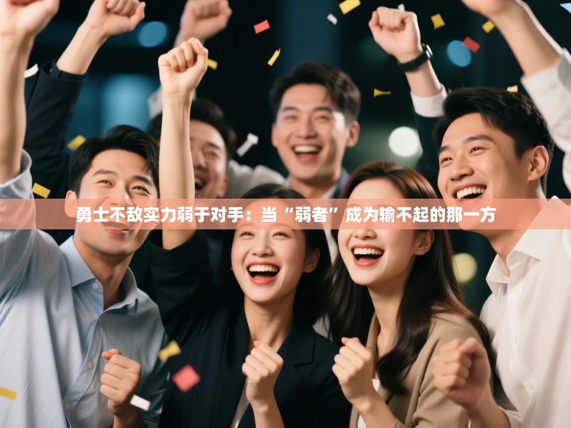 勇士不敌实力弱于对手：当“弱者”成为输不起的那一方